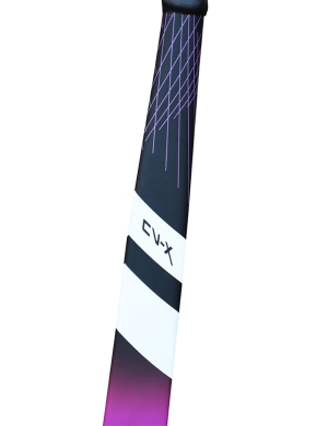 Uwin CV-X Fiberglass Hockey Stick - Black/Orchid